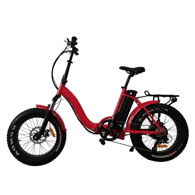 Xe đạp điện gấp 20 inch 350w 30mph 36v 48V cho người lớn lái hạng nặng