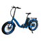 Nam giới Mini Folding Electric Hybrid Bike Xe đạp điện gấp 48v màu cam có hệ thống hỗ trợ bàn đạp