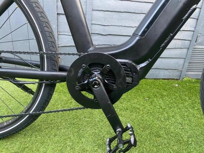 Thành phố Kích thước Phụ nữ Xe đạp điện 26 inch Bước qua Động cơ 48V 500W M500 3