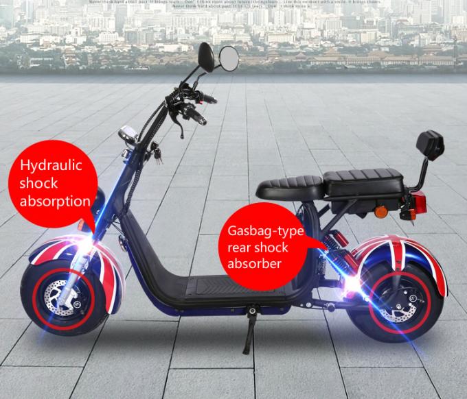 Fat Tire Citycoco Electric Scooter 60v 3200w 1500W Eec Coc Scooter Pin Lithium 5