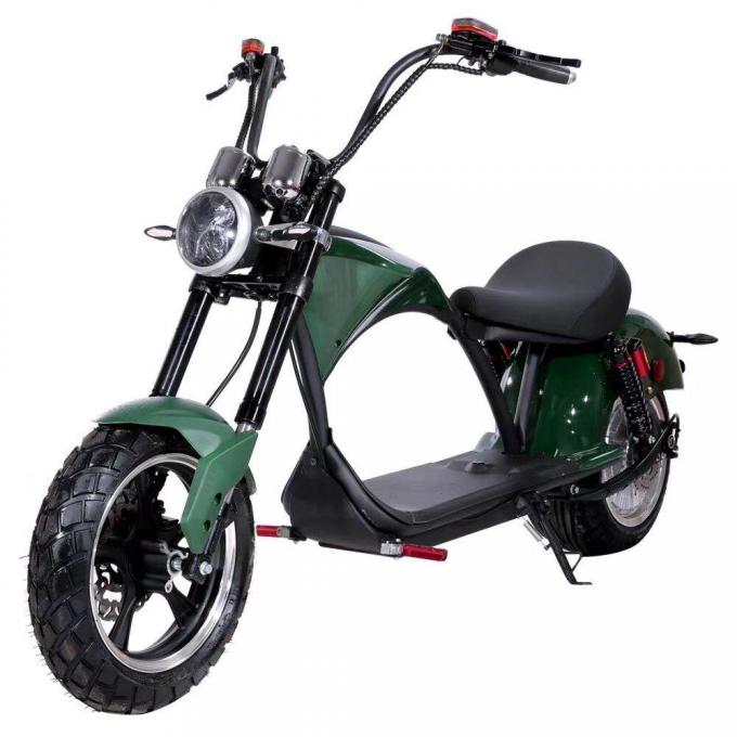 Xe máy điện Moto City Coco 2000w 70 Km / H 80 Km / H có giảm xóc 11