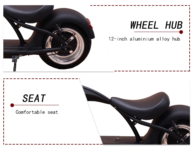 Xe máy điện Moto City Coco 2000w 70 Km / H 80 Km / H có giảm xóc 16